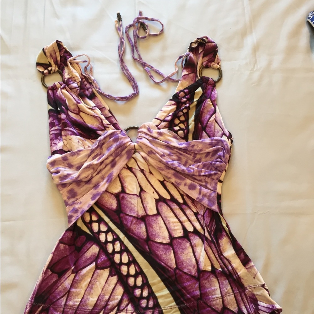 Just Cavalli Multi Color  Sleeveless Top. Small - Picture 2 of 6